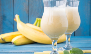 Как приготовить вкусный коктейль из банана?