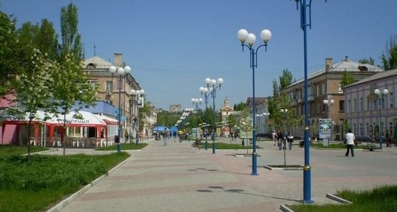 Центральная площадь Бердянска