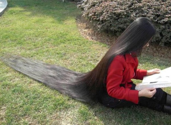 Длинные красивые волосы